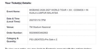 Bigbang In KL