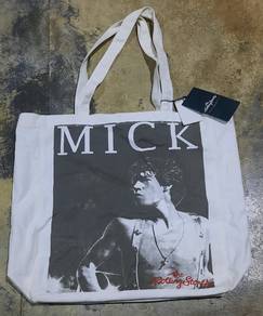 mick jagger tote bag