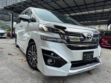 Toyota Vellfire Z G EDITION in Kepong, KUL