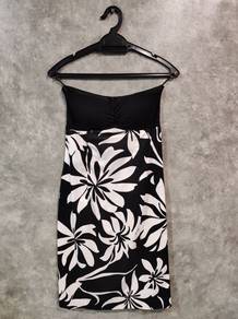 (French brand) Sinequanone strapless Evening Dress