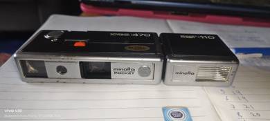 kamera poket Minolta autopak 471 vintage 