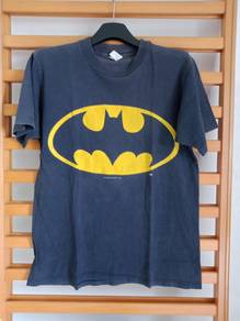 T-shirt Batman big logo vintage 80s copyright 1989