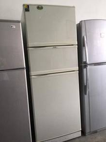 Elba Refrigerator 3 doors fridge Peti Sejuk Ais