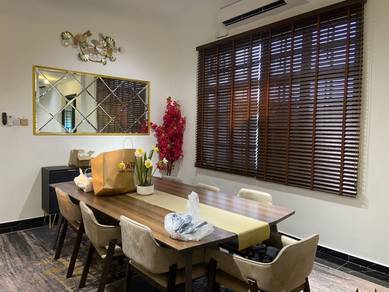 INSTALL VENETIAN BLIND CURTAIN l langsir kayu anda