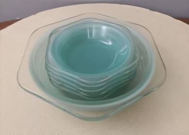 Phoenix England bowl set green 6