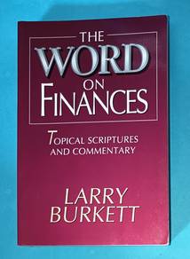 LARRY BURKETT - THE WORD ON FINANCES BOOK Buku