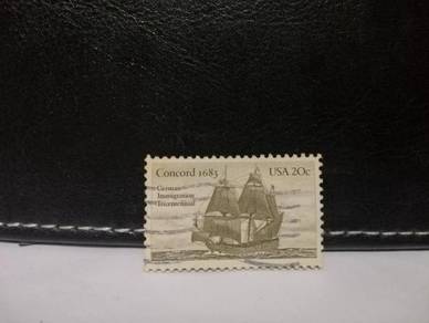 1983 USA Stamp Concord Sailing Ship 1683