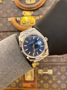 (New) 2025 Rolex Datejust 41 Jubilee REF126300 Blu