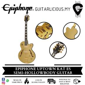 Epiphone Uptown Kat ES Electric Guitar Topaz Gold