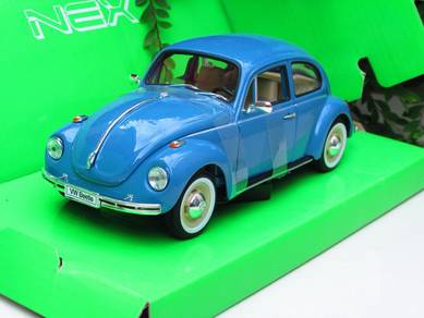 Welly 1-24 VW Volkswagen Beetle Classics Blue Car