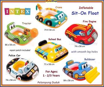 INTEX Kids Swim Pool Sit Float VEHICLE Pelampung
