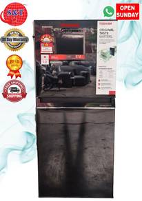 Fridge DOUBLE DOOR TOSHIBA INVERTER BLACK