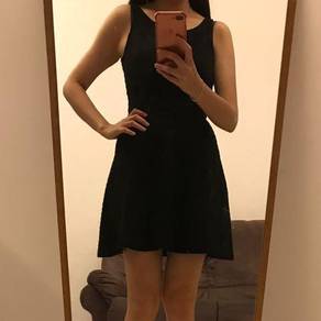 H&m; black dress