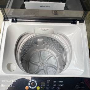 mesin basuh auto jenama hisense 