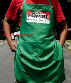 Ded1 EMPIRE - apron hijau EKSKLUSIF