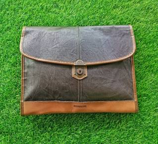 Ronson Original vintage leather document bag