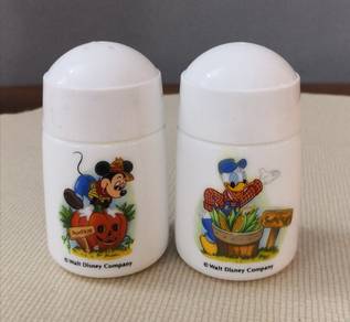Vintage Walt Disney company salt pepper shakers