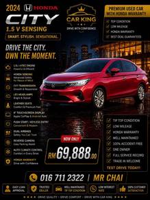 Honda City V SENSING in Skudai, JHR