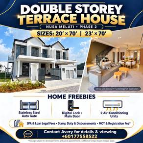 2-storey Terraced House  in Gelang Patah,JHR