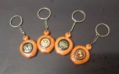 Keychain Collection - Car Logos - Set of 4 (New)