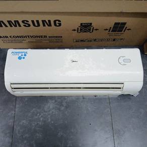 Aircond Second Midea 1hp🔥SIAP PASANG D111025