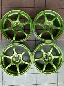Advan rg2 17 inch sport rim pcd 100 r56 myvi ativa