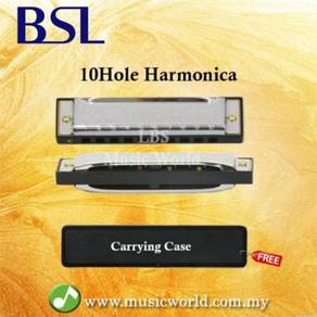 Bsl c key harmonica stainless steel beginner 10