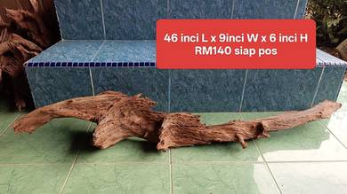 driftwood kayu untuk aquarium 4kaki