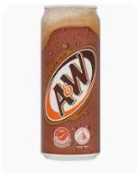 A&W Sarsaparilla 320ml Can
