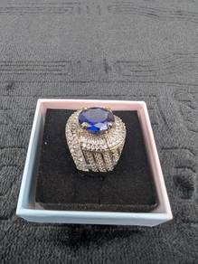 Cincin Batu Nilam Bangkok (Blue Sapphire)