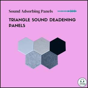 Triangle Absorbing Panel 15cm x 15cm x 9mm