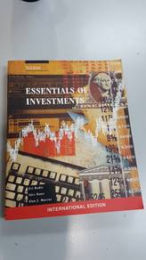 Essentials Of Investments - International Edition
