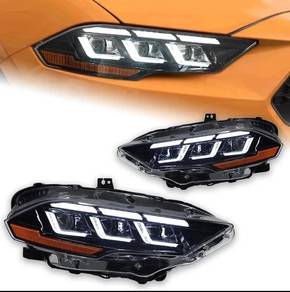 Mustang 15-2018 Head Lamp Crystal LED Dynamic