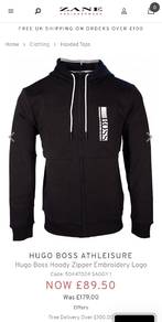 Hugo Boss Athleisure Black Hoodie