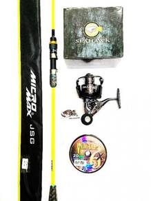 Seahawk air cruizer x reel combo lemax super game