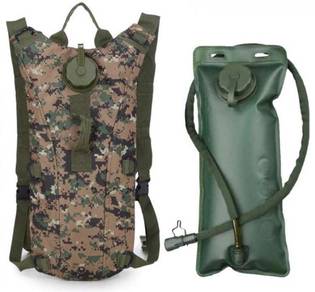 Camo Camouflage Tactical Sports Running Water Bag