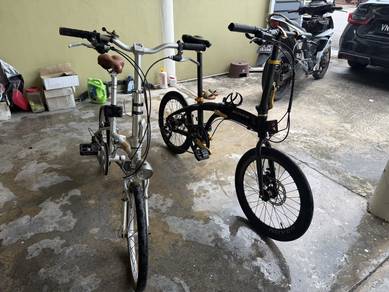 folding bike rover & raleigh classic