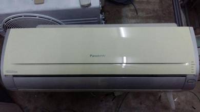 Aircond Pananasonic Remote Inverter 1.0hp Air Cond