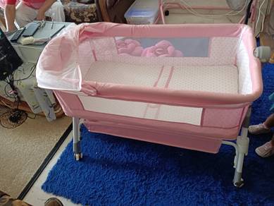 Katil Bayi Portable – Boleh Goyang & Berseb