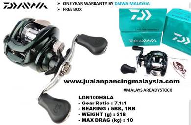 Daiwa laguna high speed 100hsla casting reel
