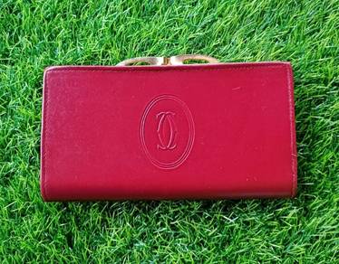 Cartier vintage leather wallet