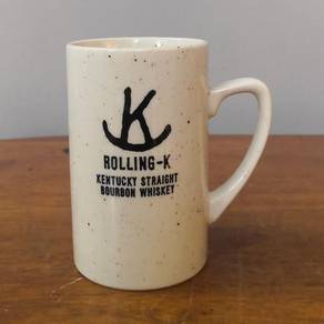 Rolling - K whiskey mug