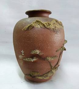 Art pottery vase jar Japanese Chinese Asian High