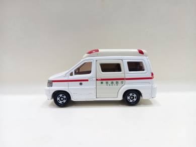 Tomica No. 12 Nissan Paramedic Ambulance Diecast