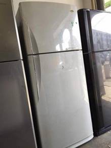 Samsung Big Fridge 2 doors Refrigerator Peti Sejuk