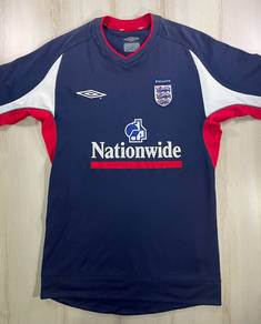 Umbro England Dark Blue Training Jersey #DZ Used