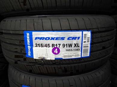 215/45/17 Toyo Proxes CR1 Tyre 2026 Tayar