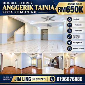 2-storey Terraced House For Sale in Kota Kemuning,SGR