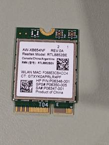 Realtek RTL8852BE Wi-Fi 6 + Bluetooth 5.2 M.2 Card