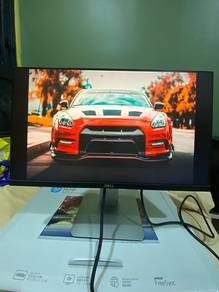 Dell U2414H + monitor arm + cooler pad